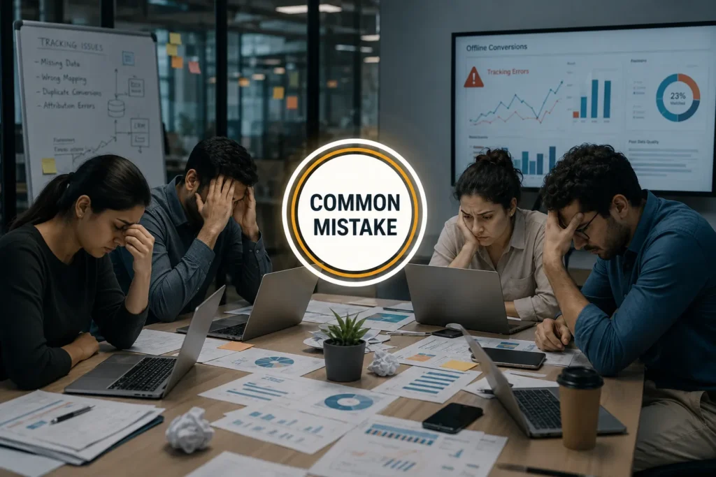 Common Offline Conversion Tracking Mistakes