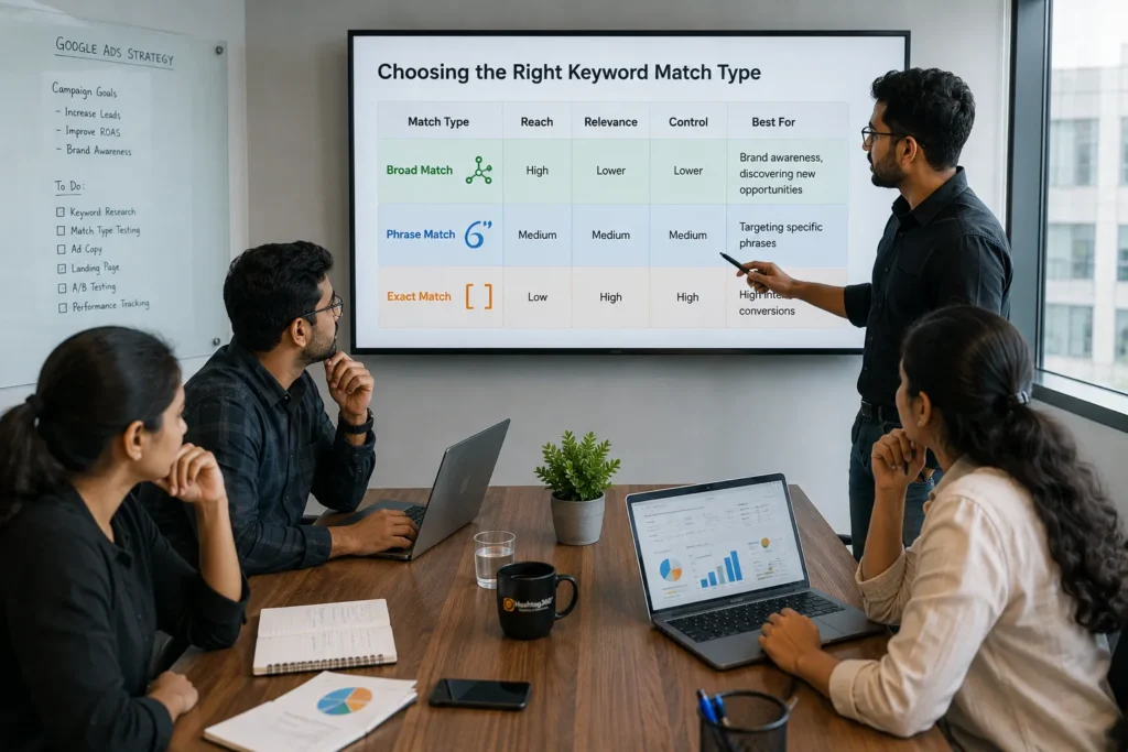 How to Choose the Right Keyword Match Type
