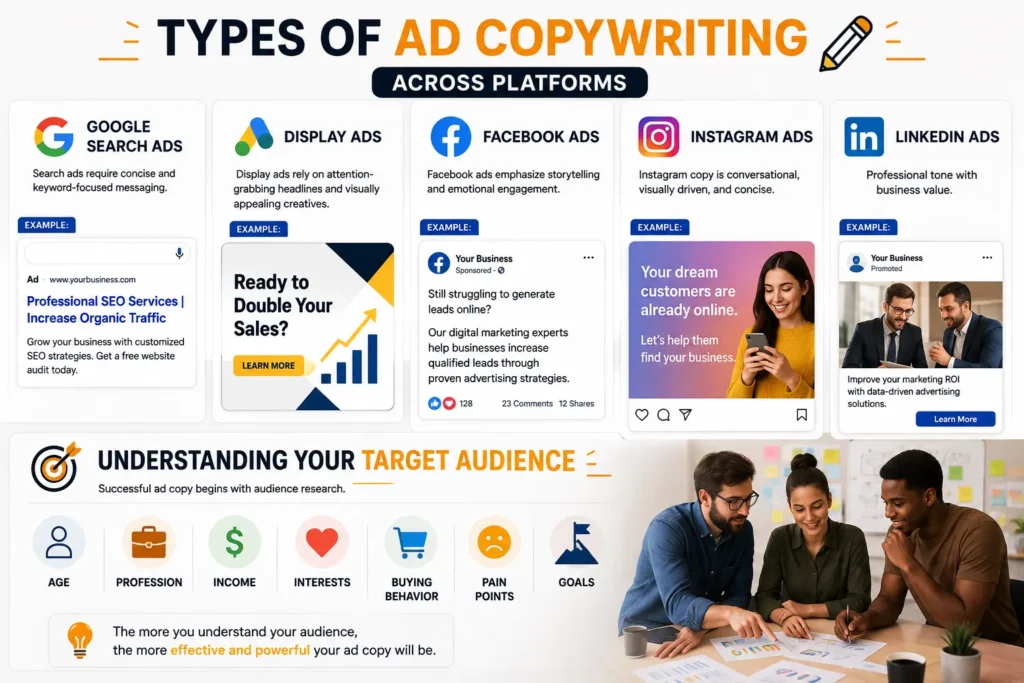 Types of Ad Copywriting