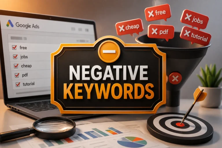 Image explaining What Are Negative Keywords.